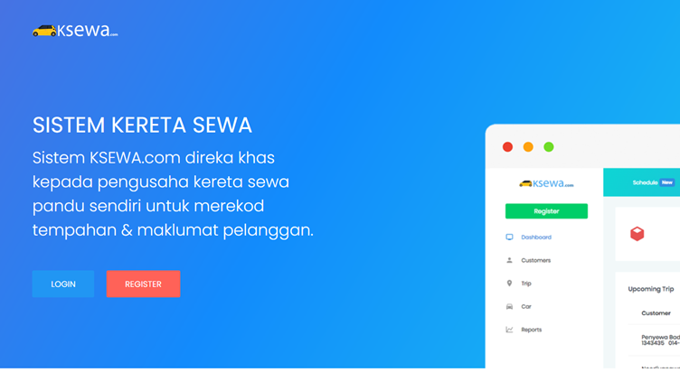 landing page